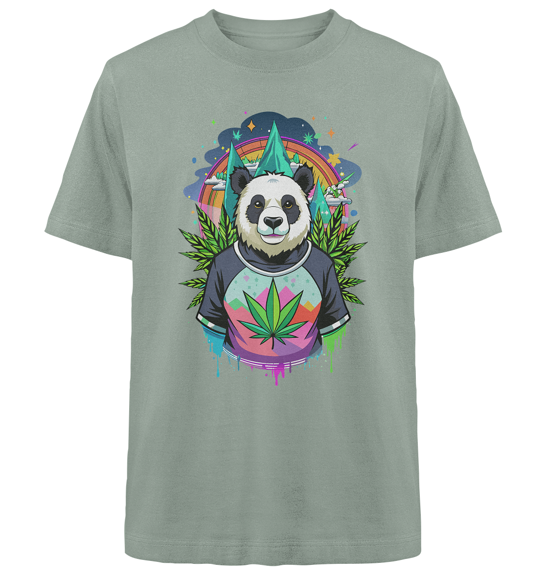 Panda Bear - Unisex Oversized Shirt