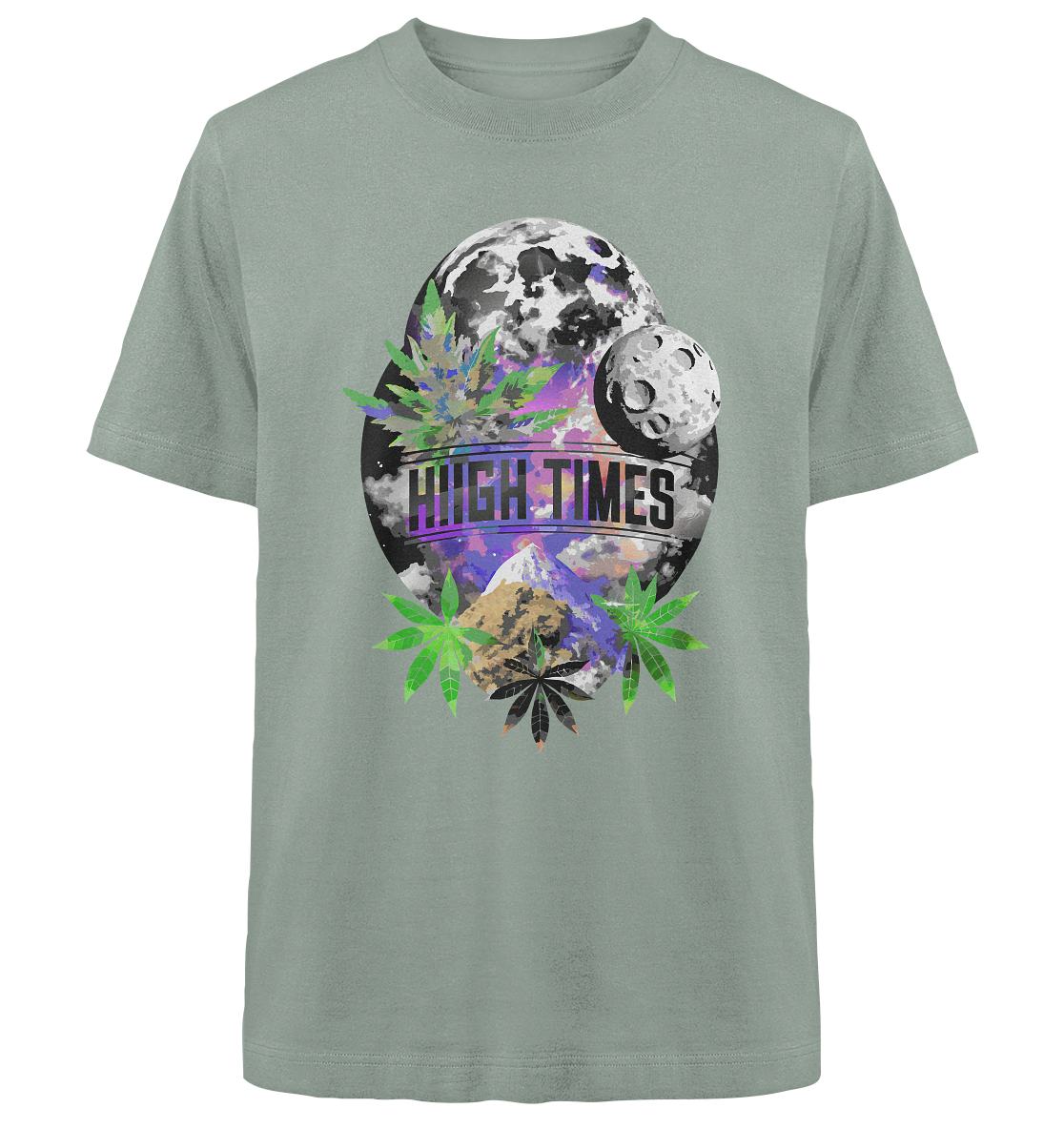 High Times Moon - Unisex Oversized Shirt