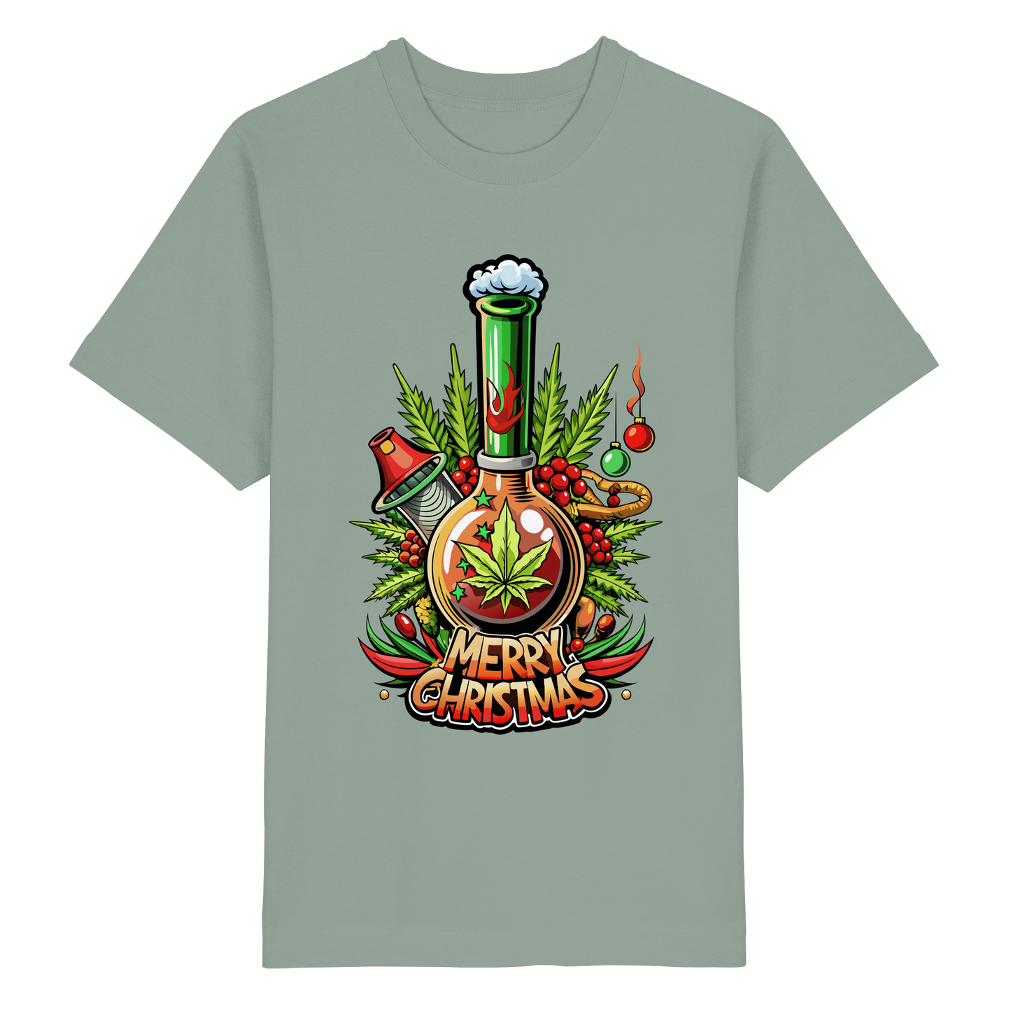 Bong Christmas - Unisex Oversized Shirt