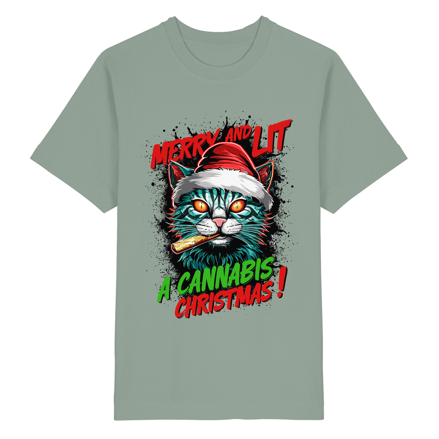 Cannabis Christmas - Unisex Oversized Shirt