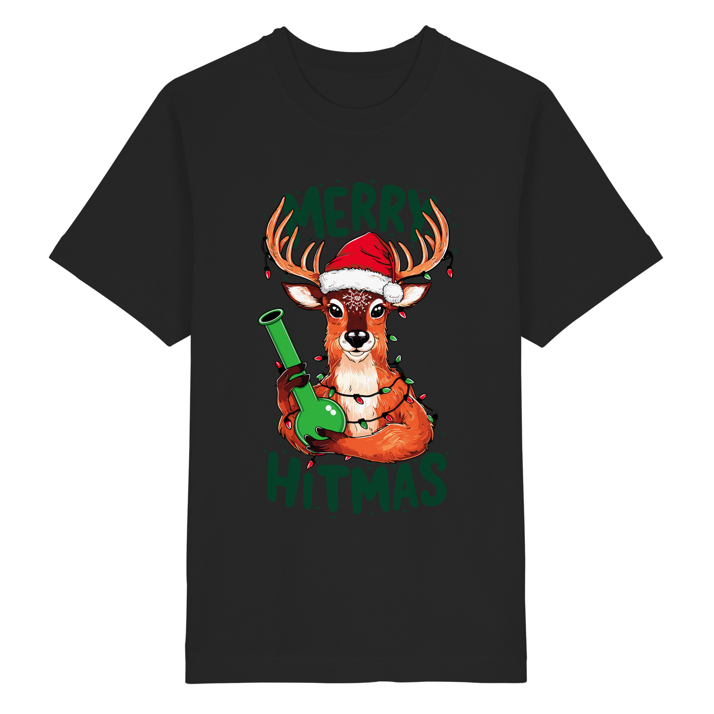 Bong Reindeer - Unisex Oversized Shirt