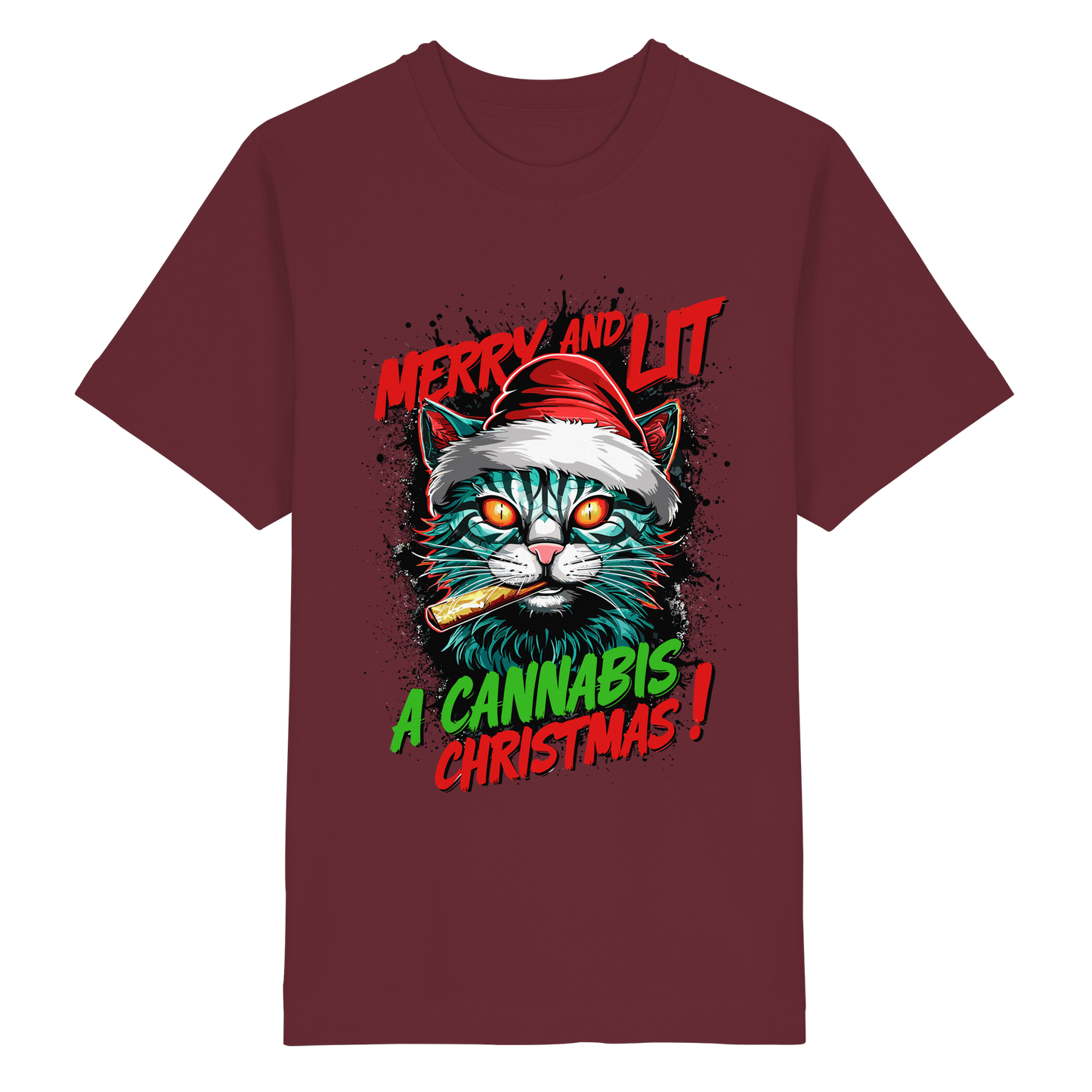 Cannabis Christmas - Unisex Oversized Shirt