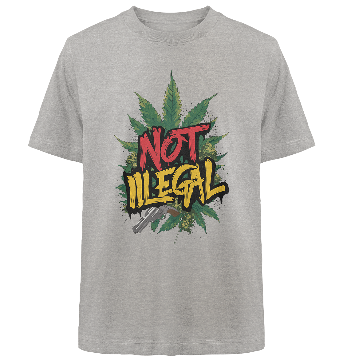 Not Illegal - Unisex Oversized Shirt