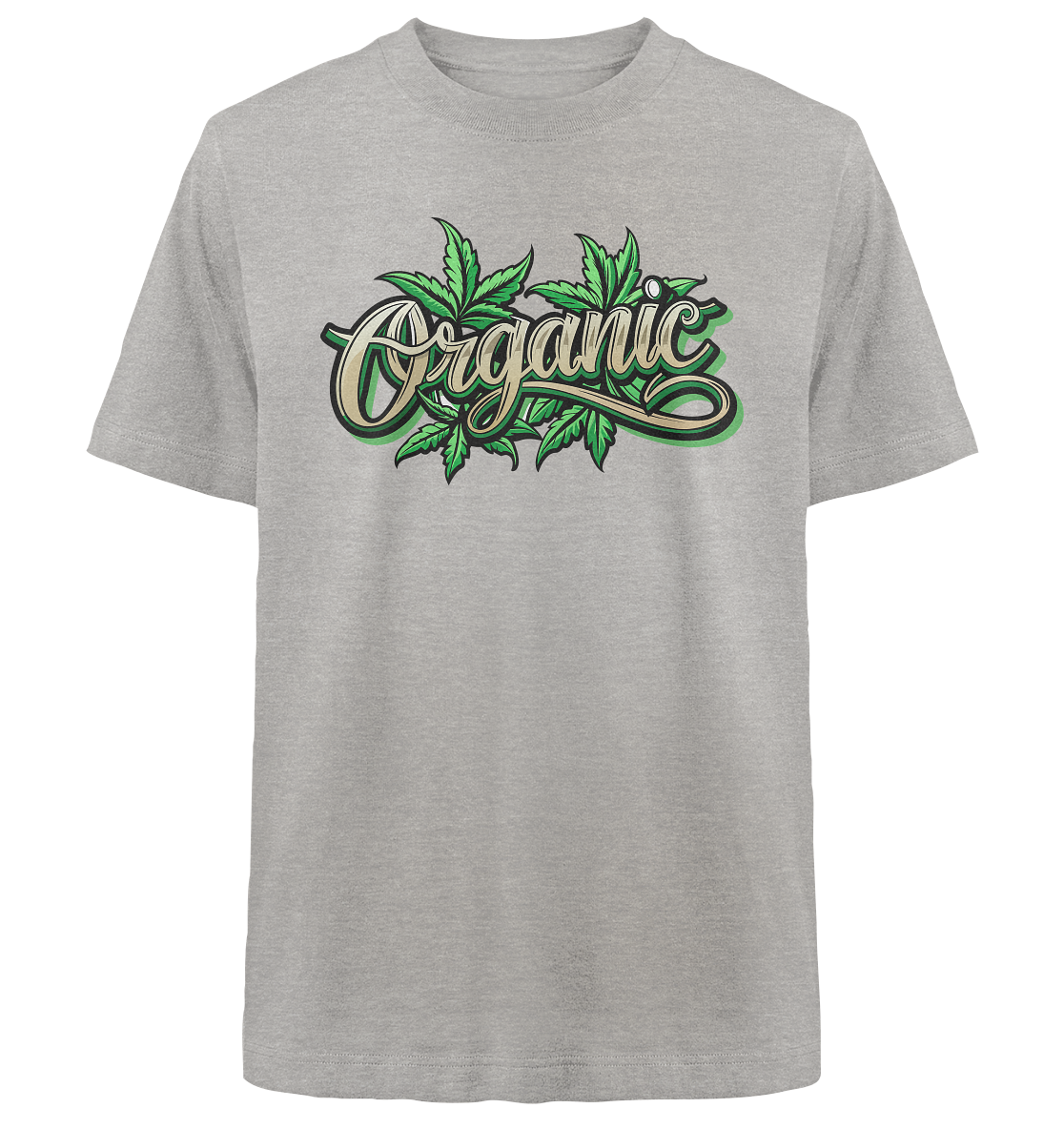 Organic Leaf - Unisex Oversized Shirt