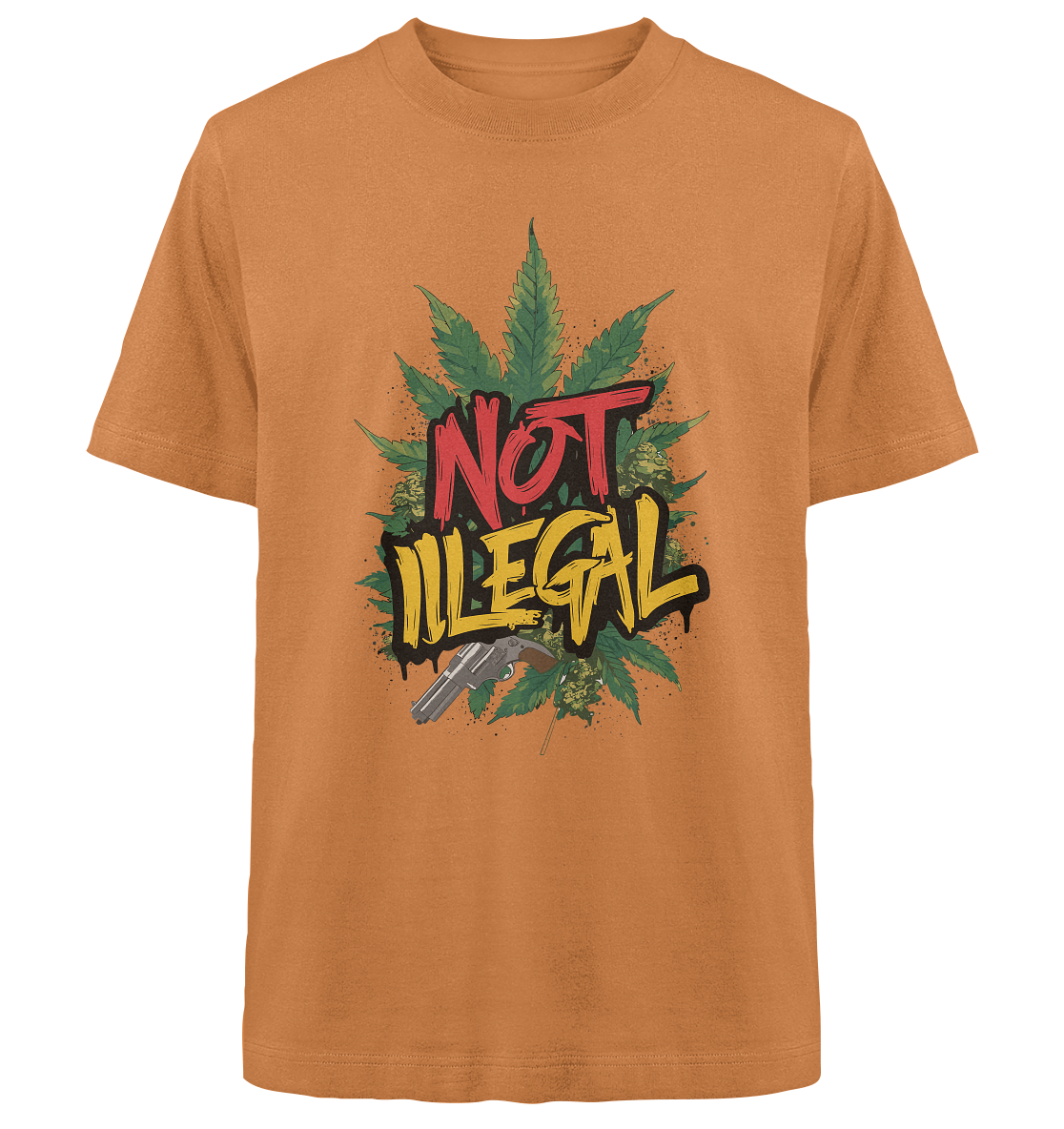 Not Illegal - Unisex Oversized Shirt