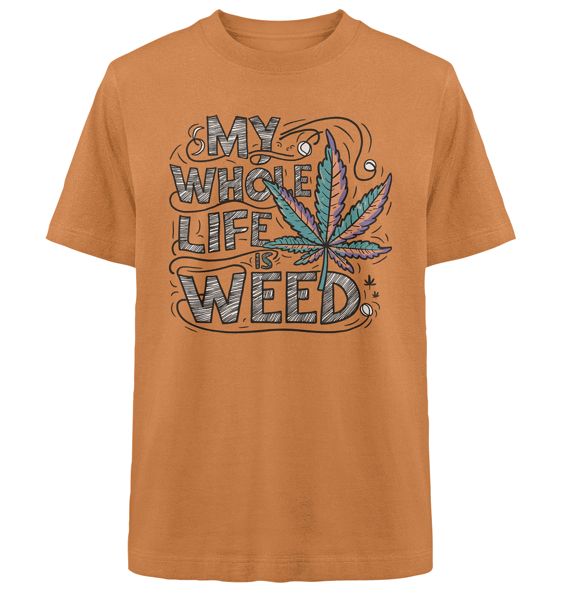 Life Is Weed - Unisex Oversized Shirt