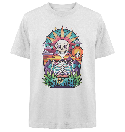 Color Stoner Skeleton - Unisex Oversized Shirt