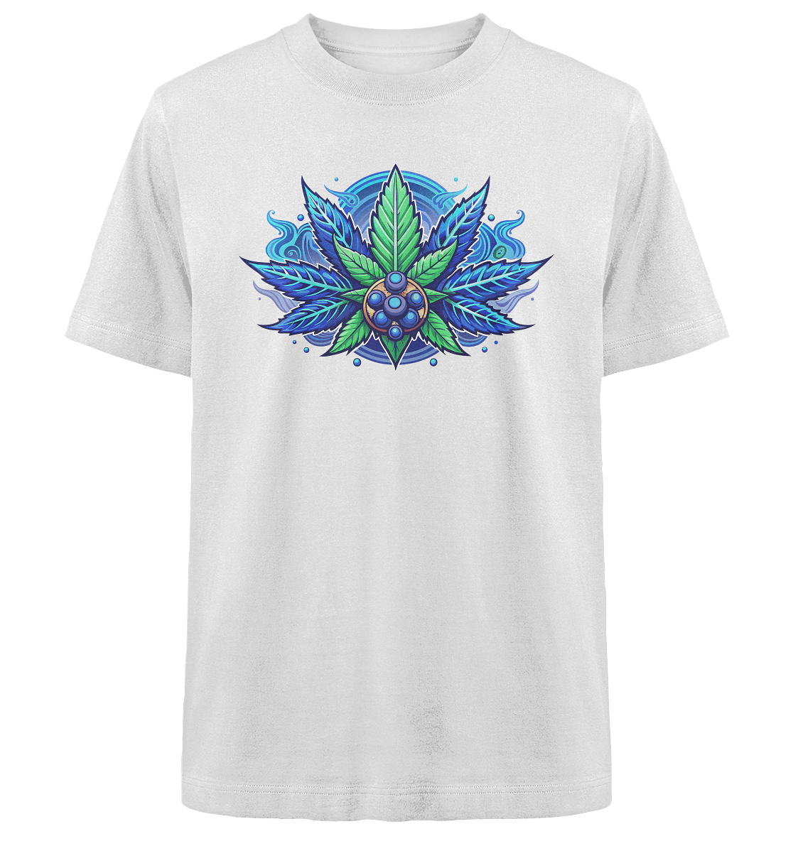 Blue Leaf - Unisex Oversized Shirt