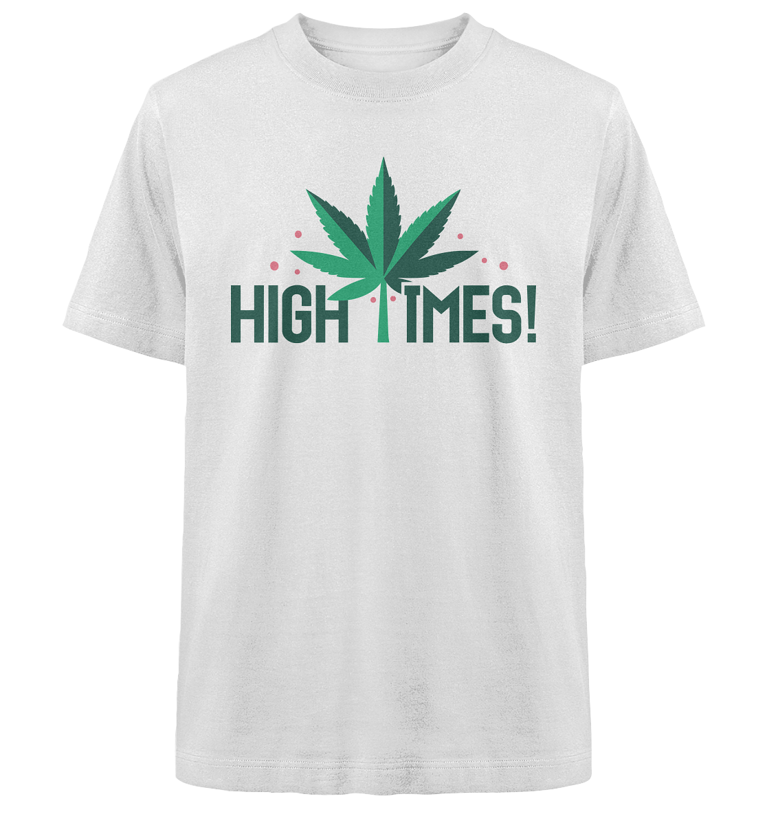 High Times Leaf - Unisex Oversized Shirt