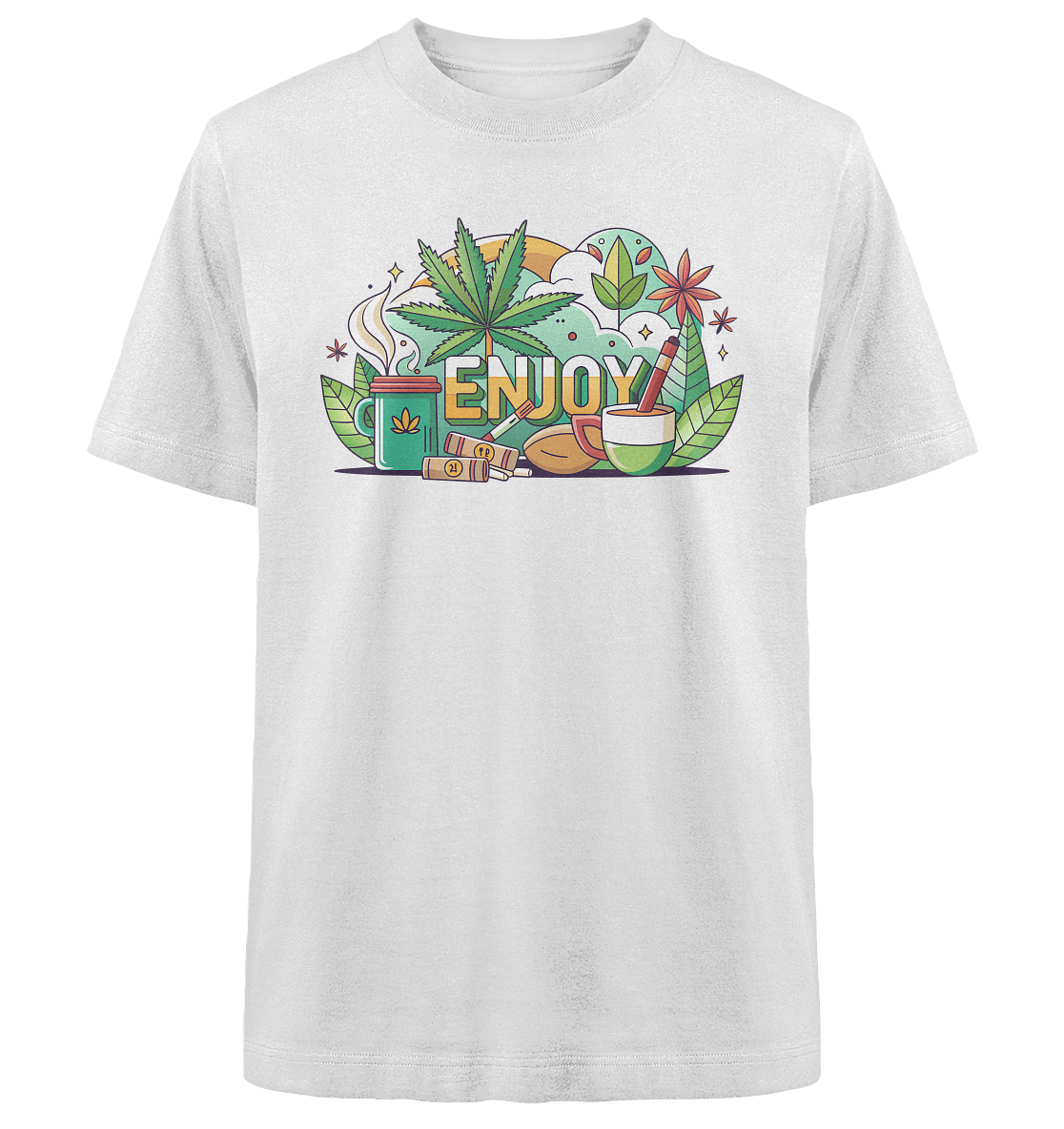 Enjoy - Unisex Oversized Shirt