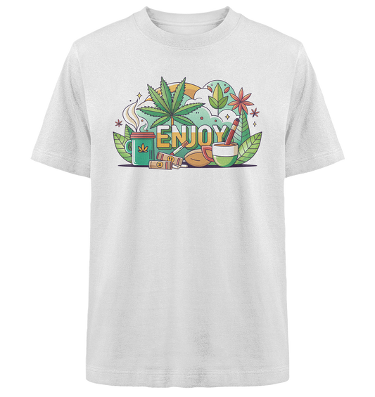 Enjoy - Unisex Oversized Shirt