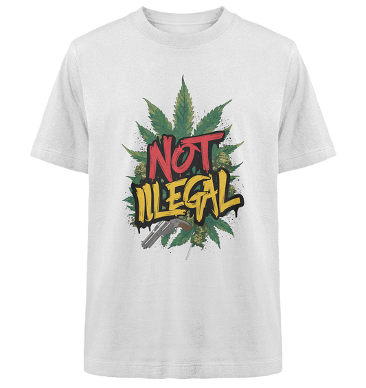 Not Illegal - Unisex Oversized Shirt