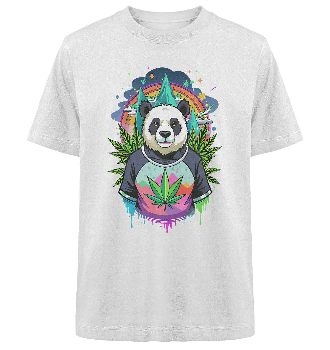 Panda Bear - Unisex Oversized Shirt