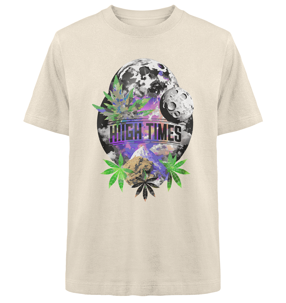 High Times Moon - Unisex Oversized Shirt