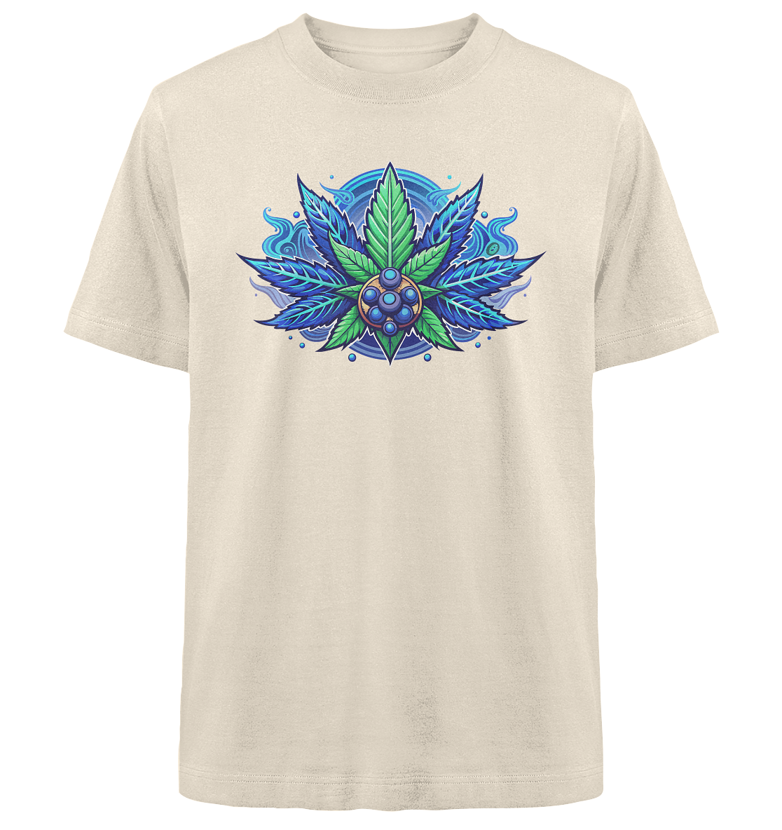 Blue Leaf - Unisex Oversized Shirt