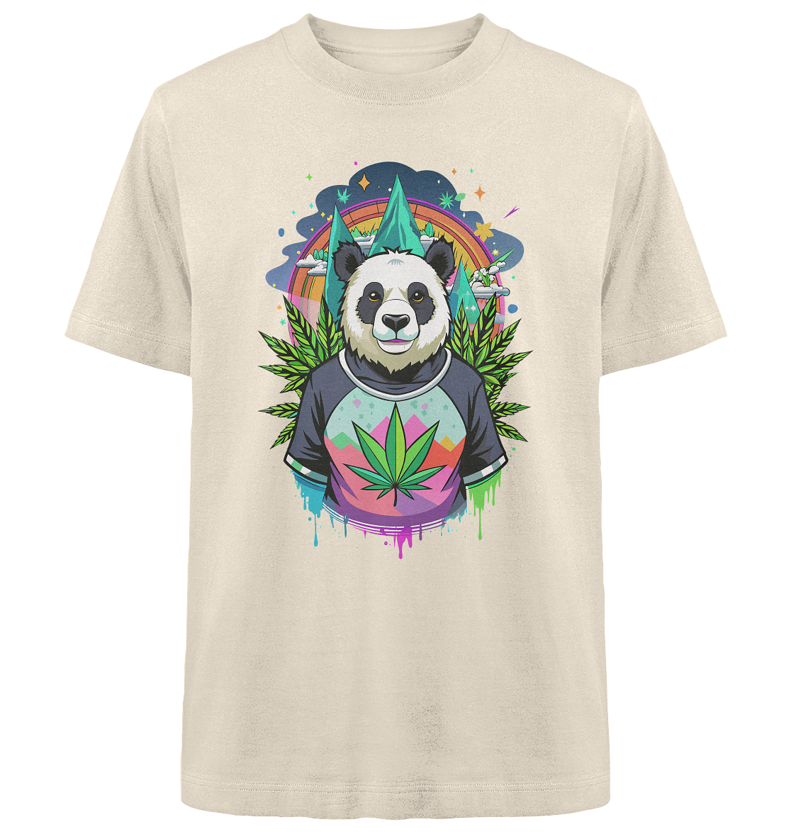 Panda Bear - Unisex Oversized Shirt