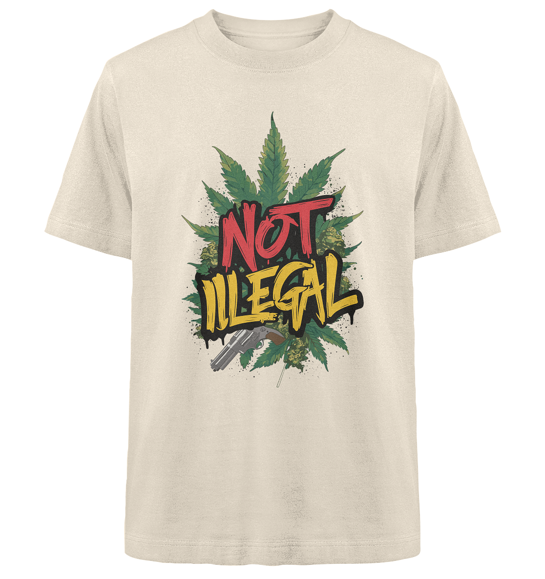 Not Illegal - Unisex Oversized Shirt