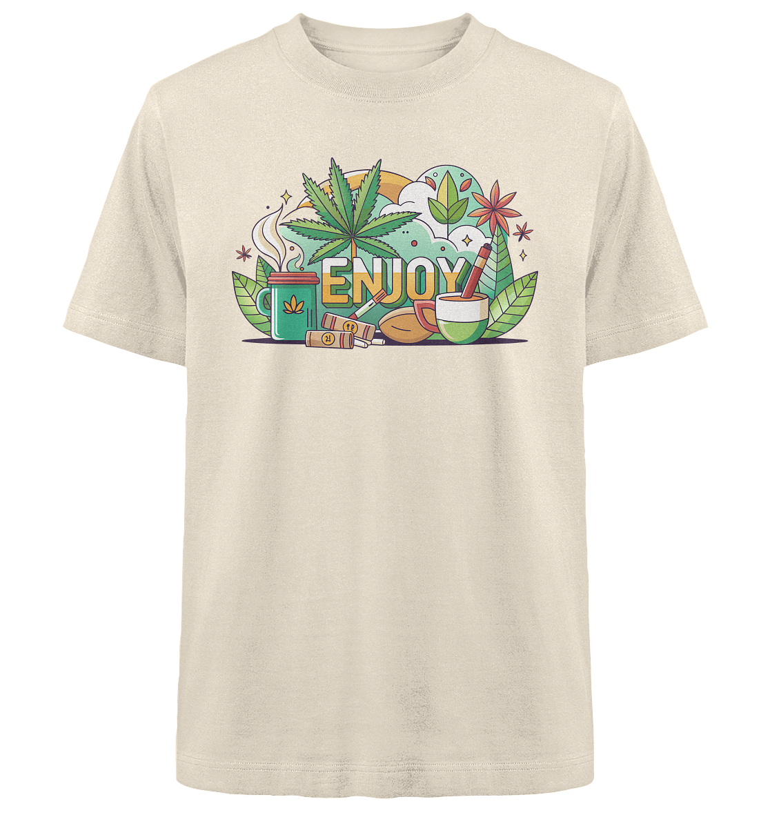 Enjoy - Unisex Oversized Shirt