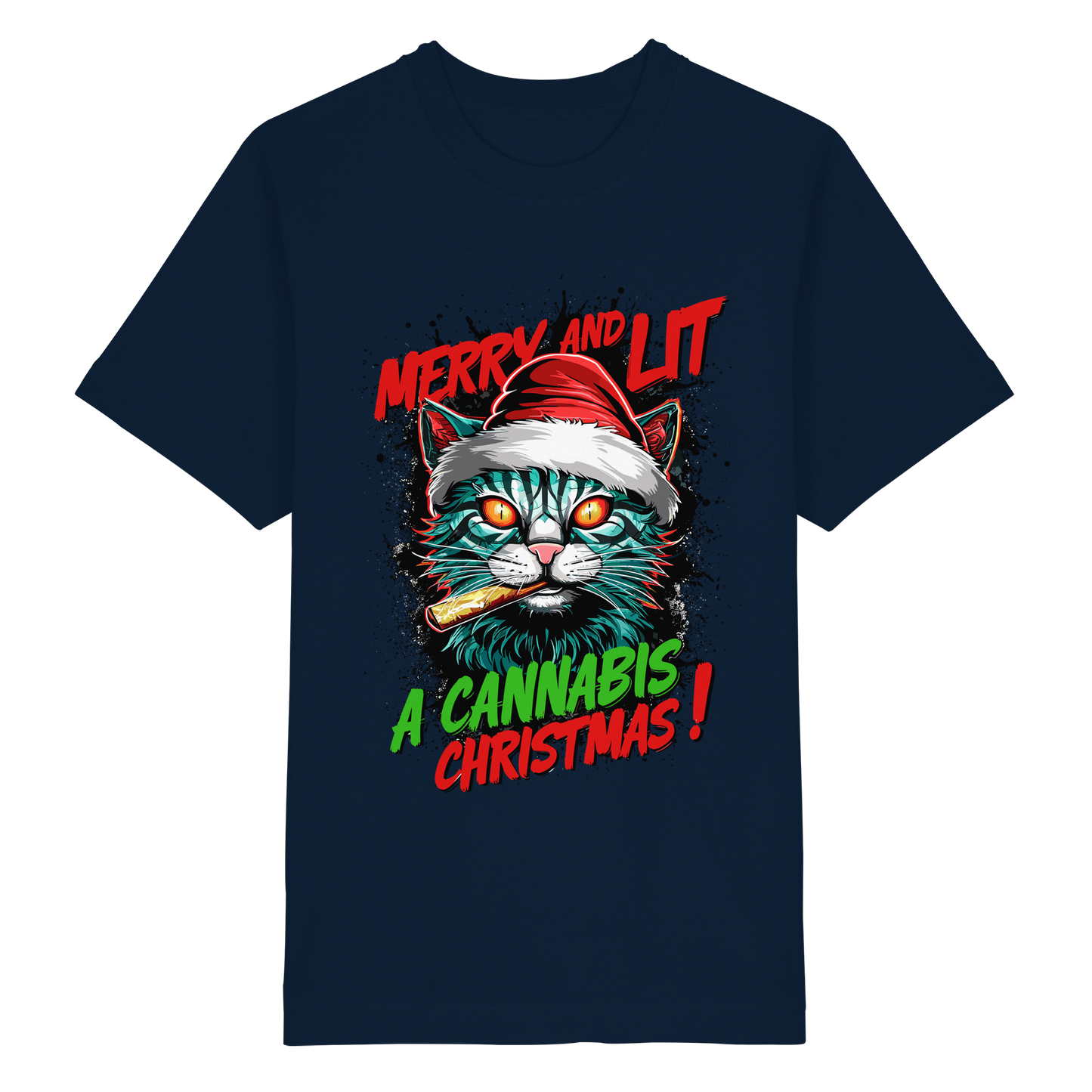 Cannabis Christmas - Unisex Oversized Shirt