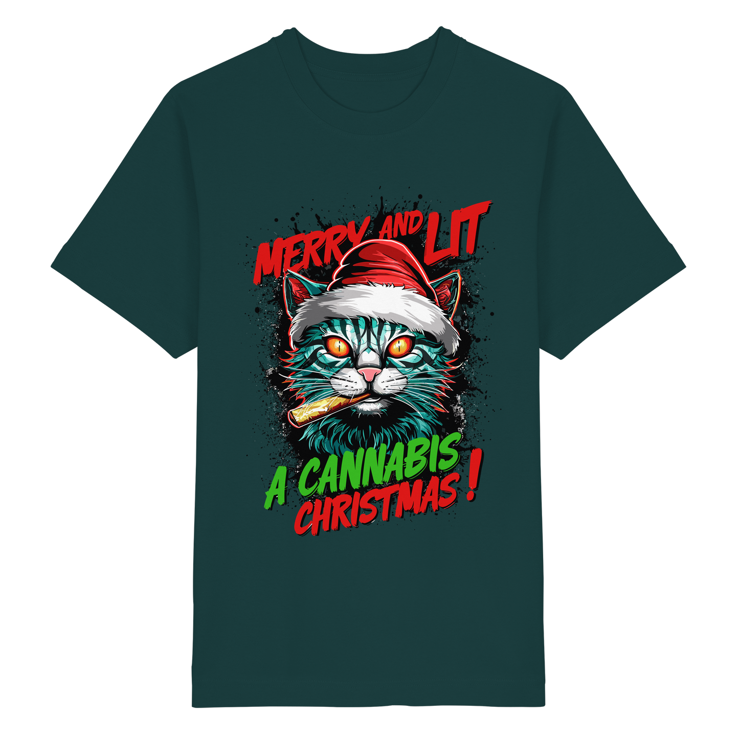 Cannabis Christmas - Unisex Oversized Shirt
