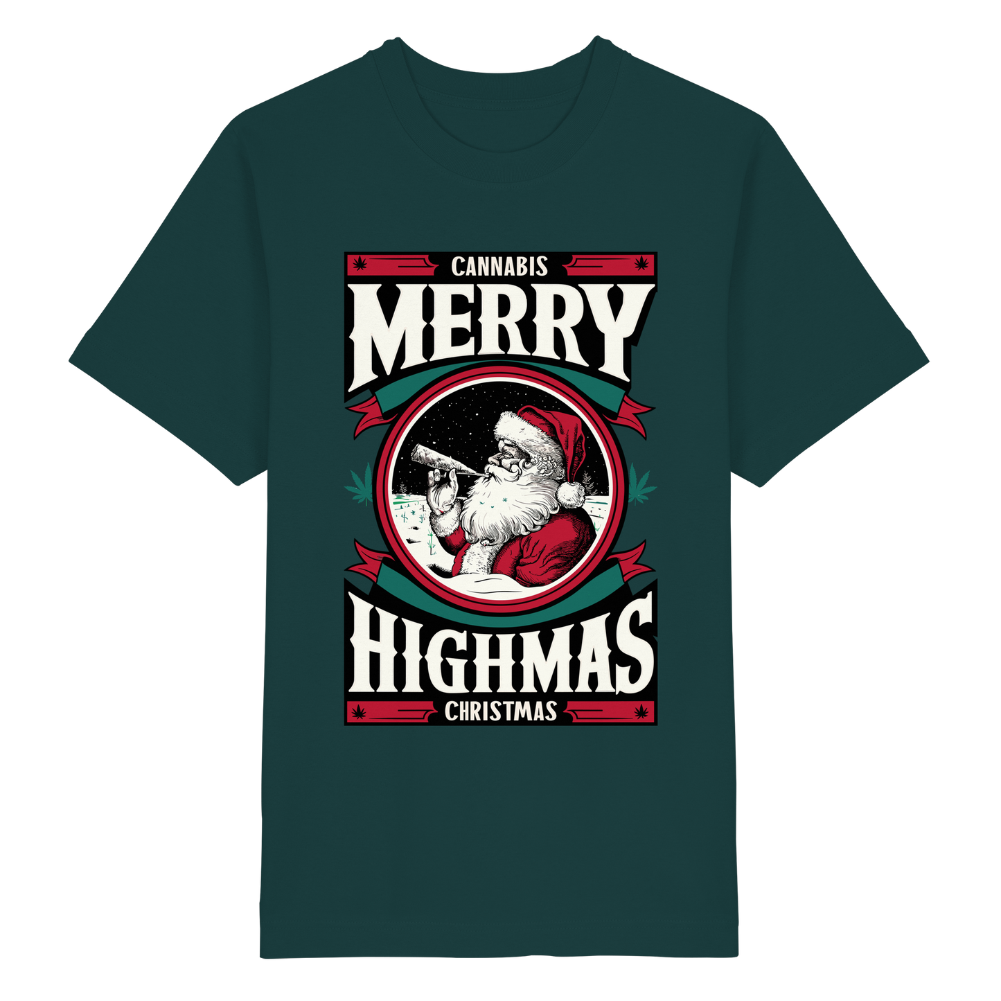 Cannabis Highmas - Unisex Oversized Shirt
