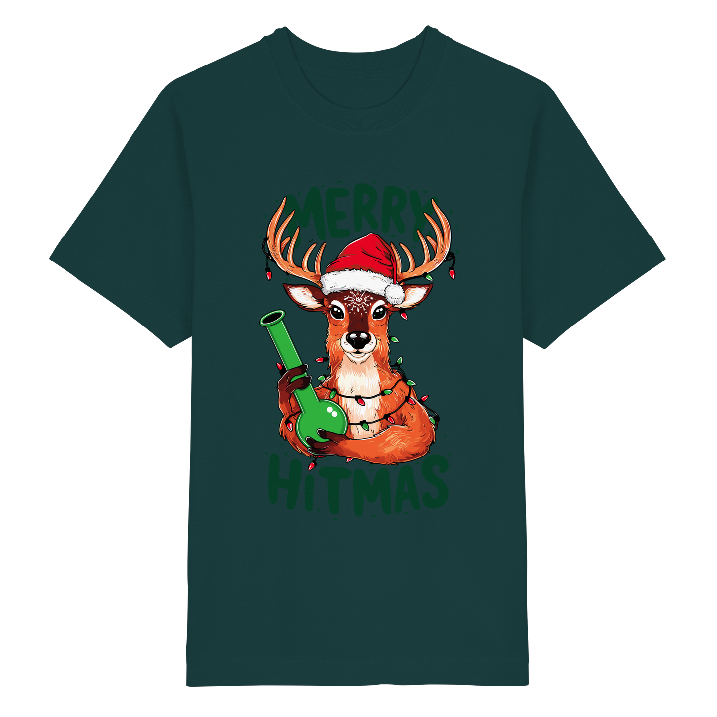 Bong Reindeer - Unisex Oversized Shirt