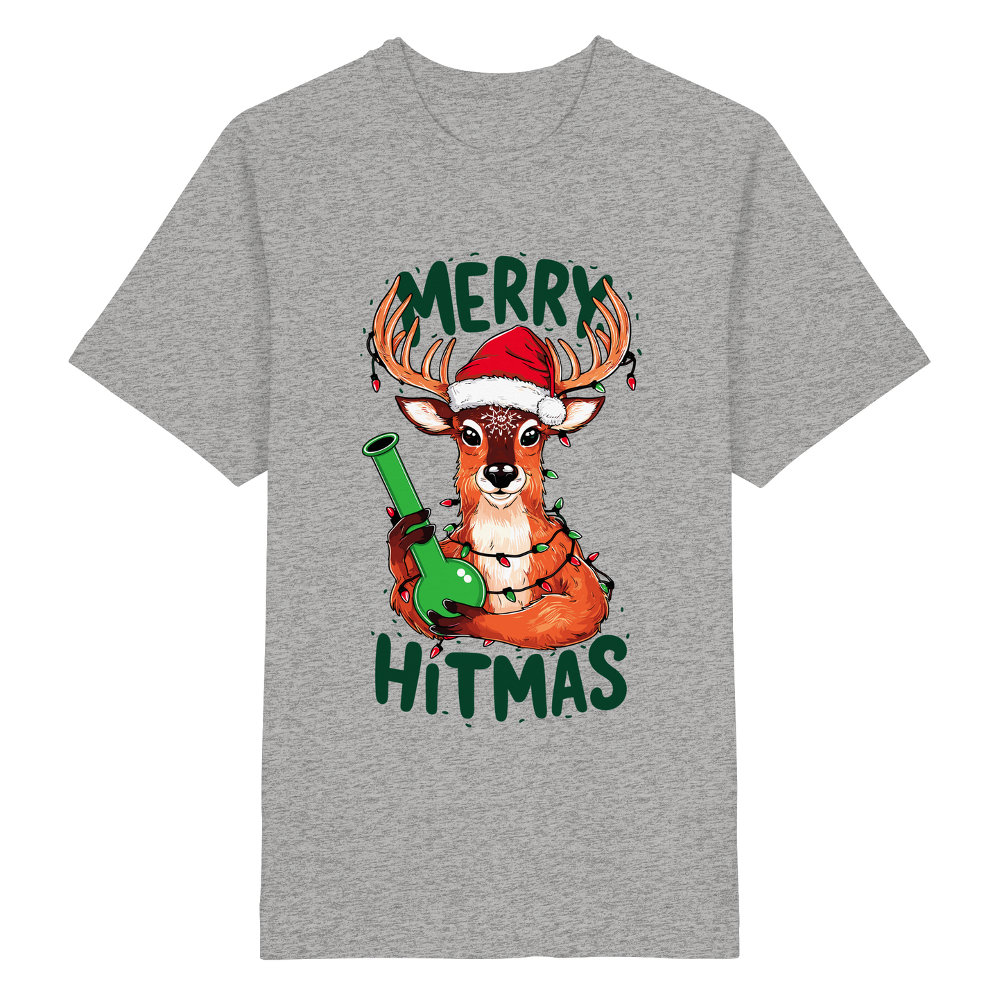 Bong Reindeer - Unisex Oversized Shirt