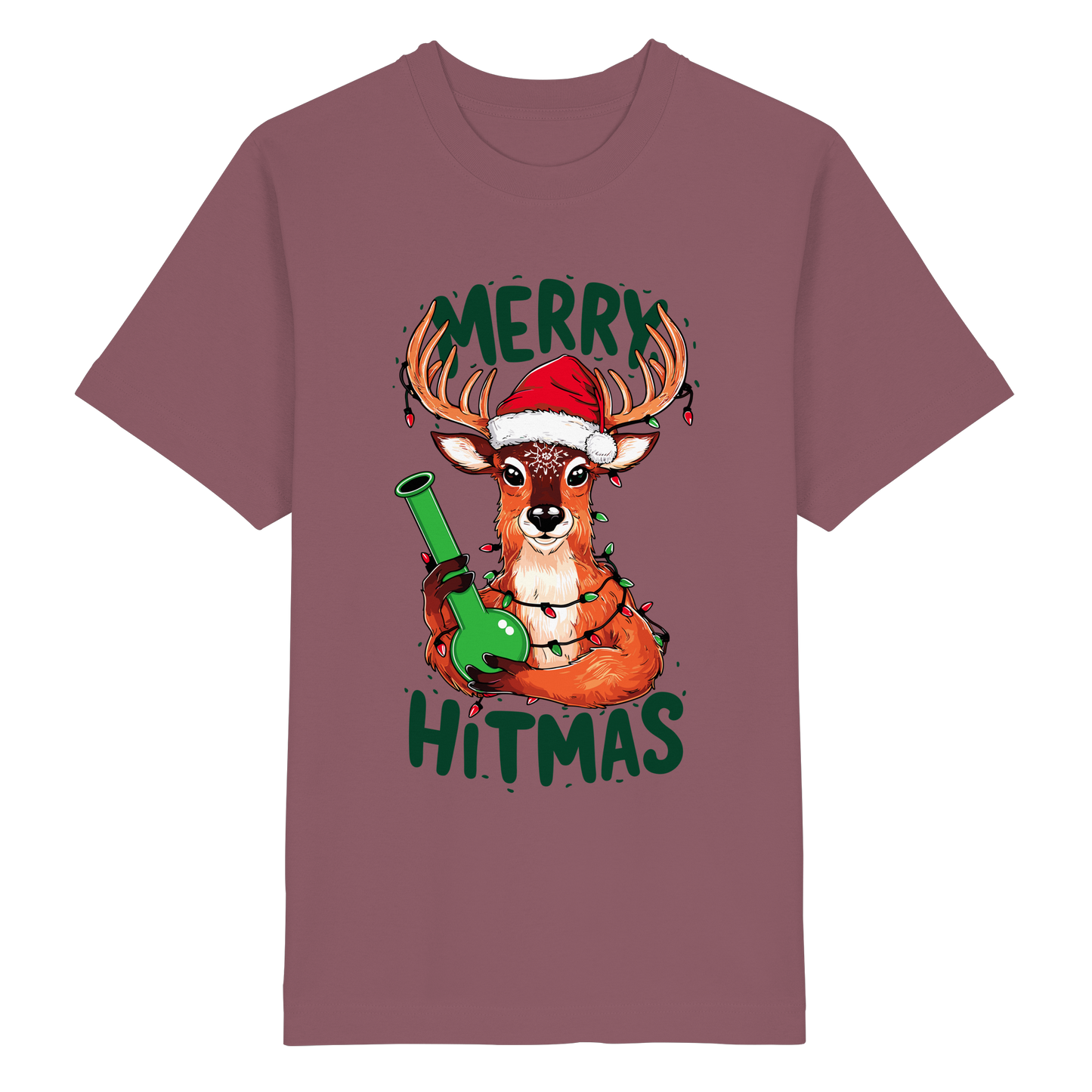 Bong Reindeer - Unisex Oversized Shirt