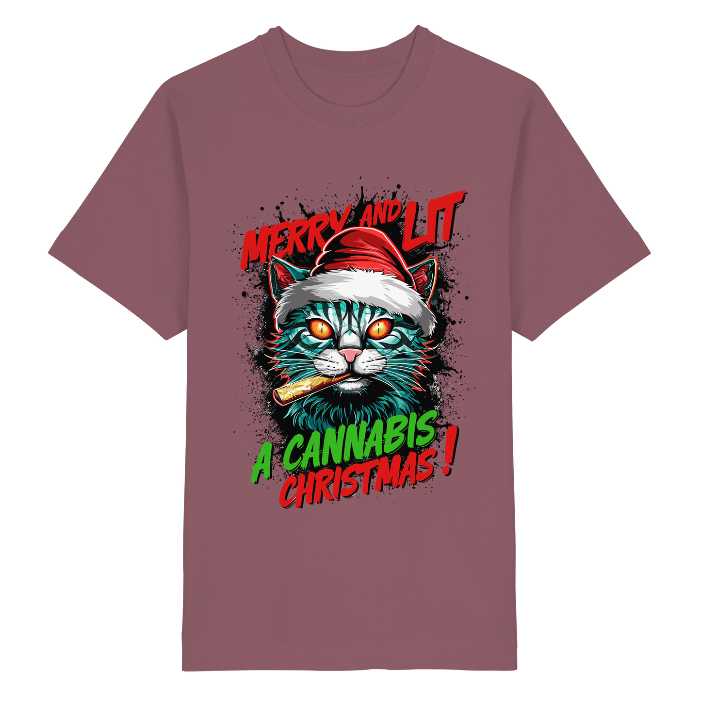 Cannabis Christmas - Unisex Oversized Shirt