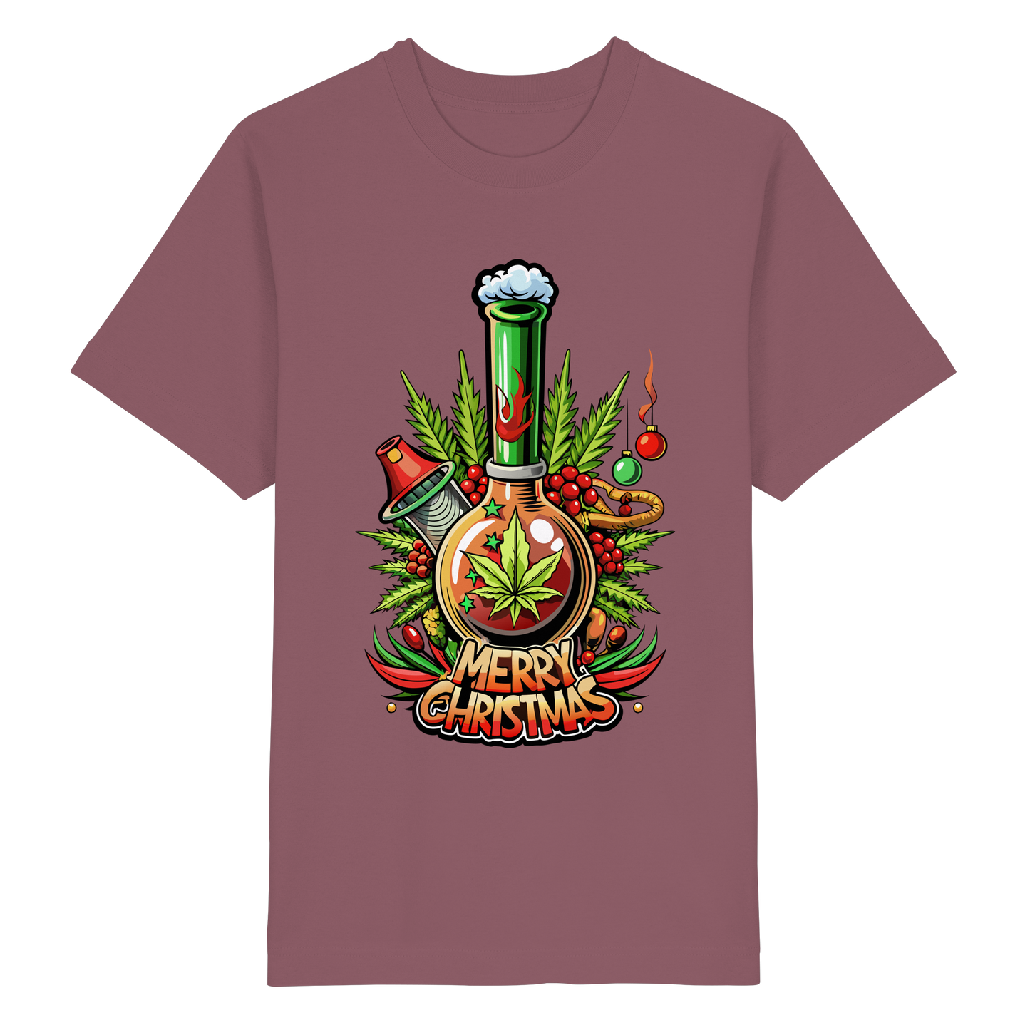 Bong Christmas - Unisex Oversized Shirt