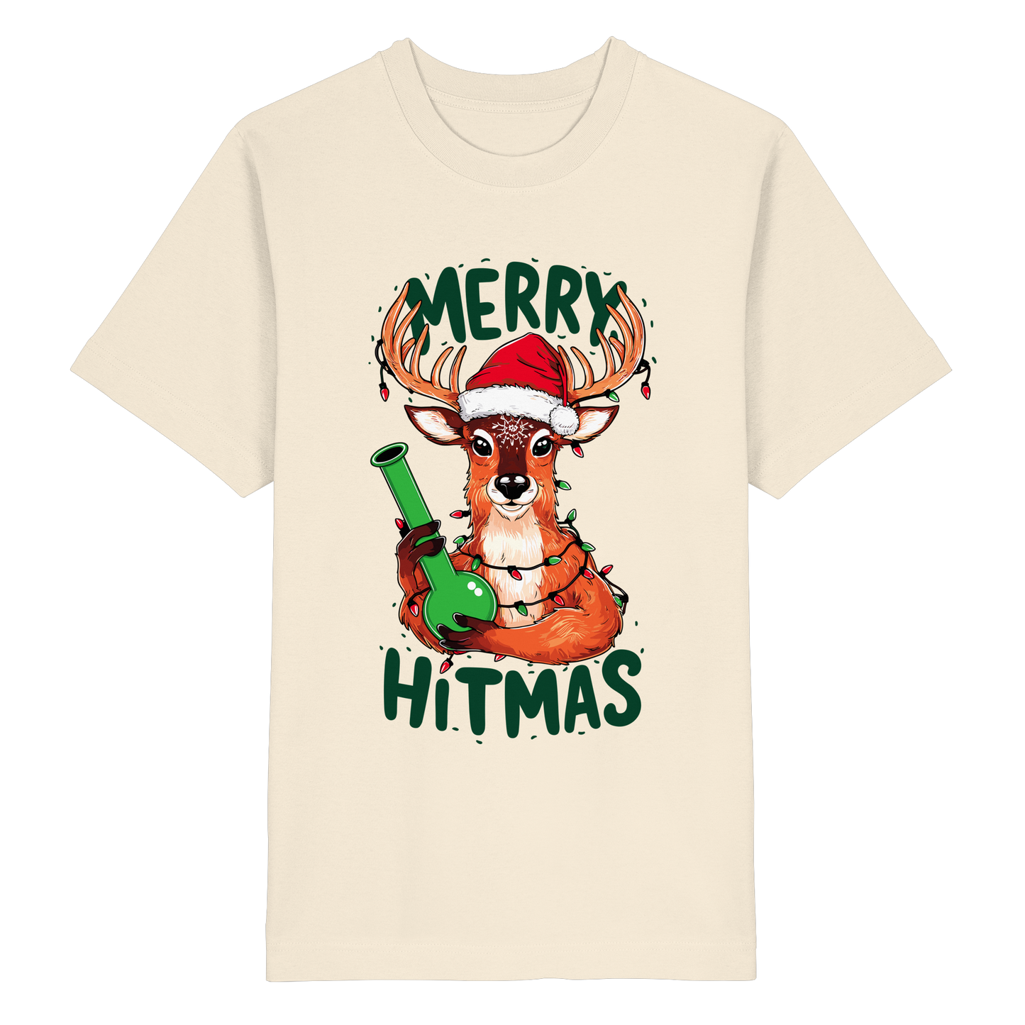 Bong Reindeer - Unisex Oversized Shirt