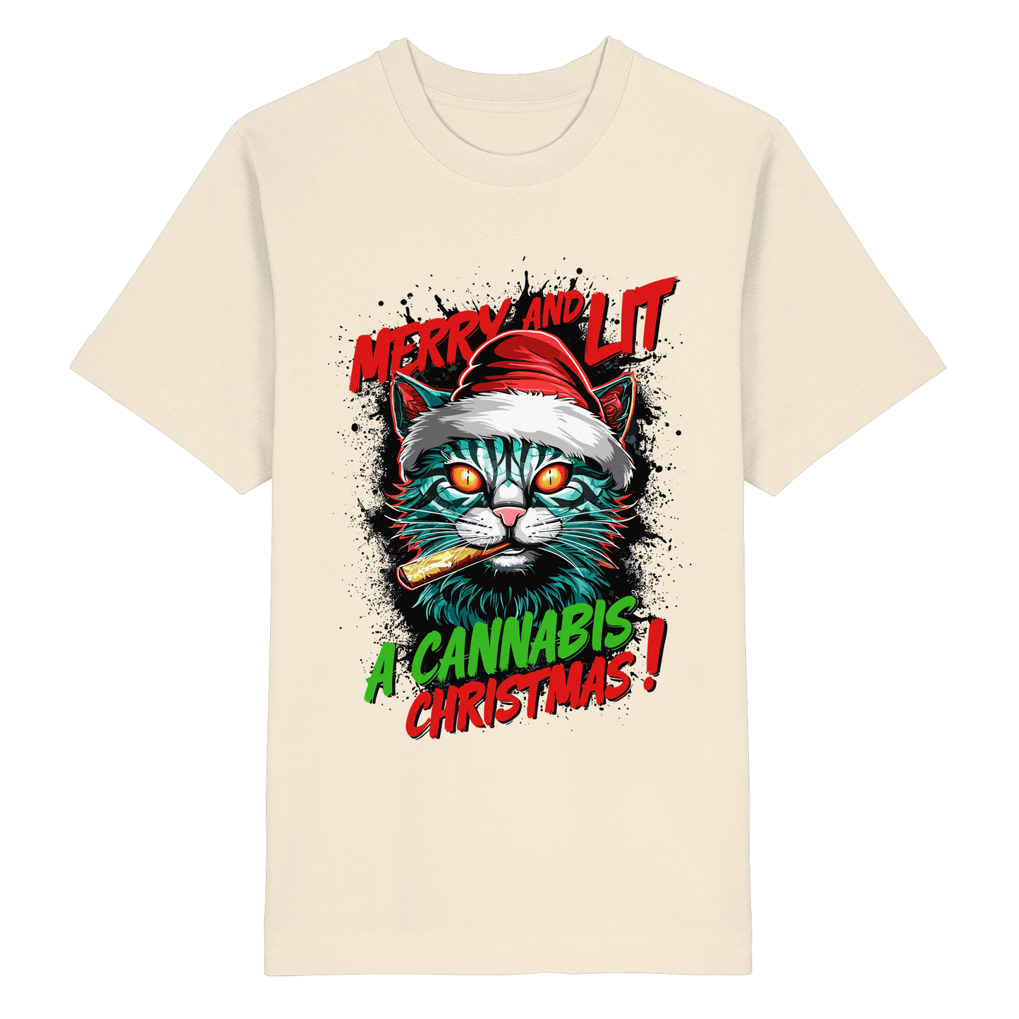 Cannabis Christmas - Unisex Oversized Shirt