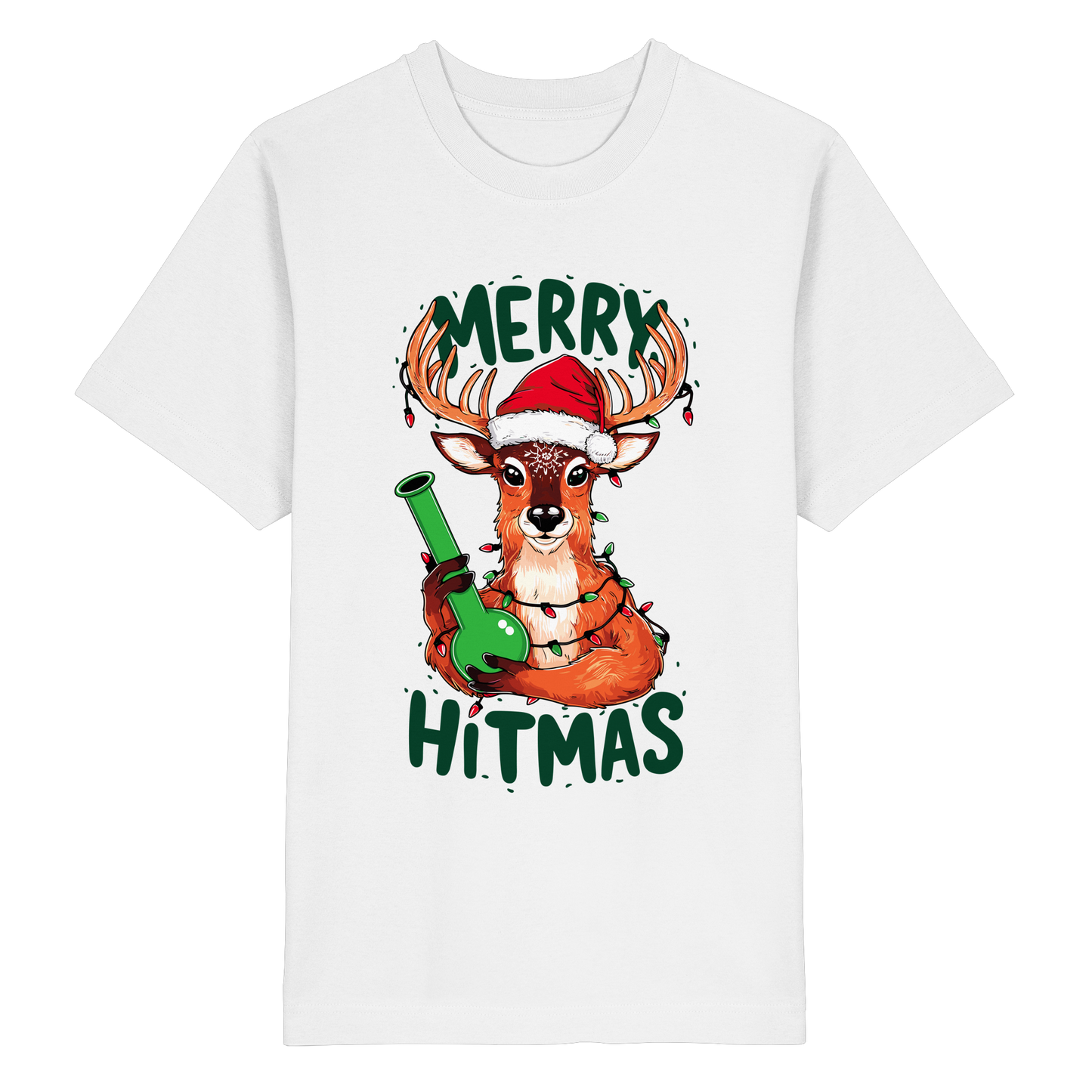 Bong Reindeer - Unisex Oversized Shirt