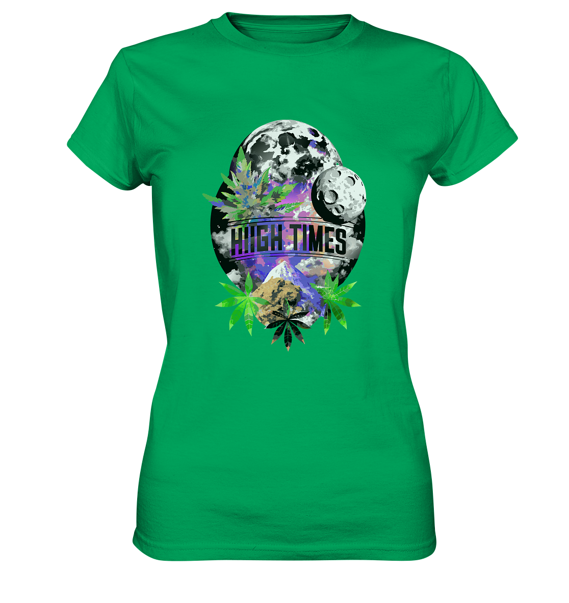 High Times Moon - Ladies Premium Shirt