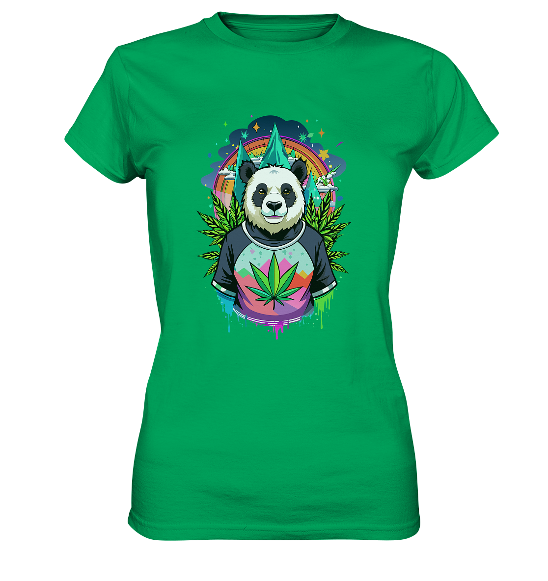 Panda Bear - Ladies Premium Shirt