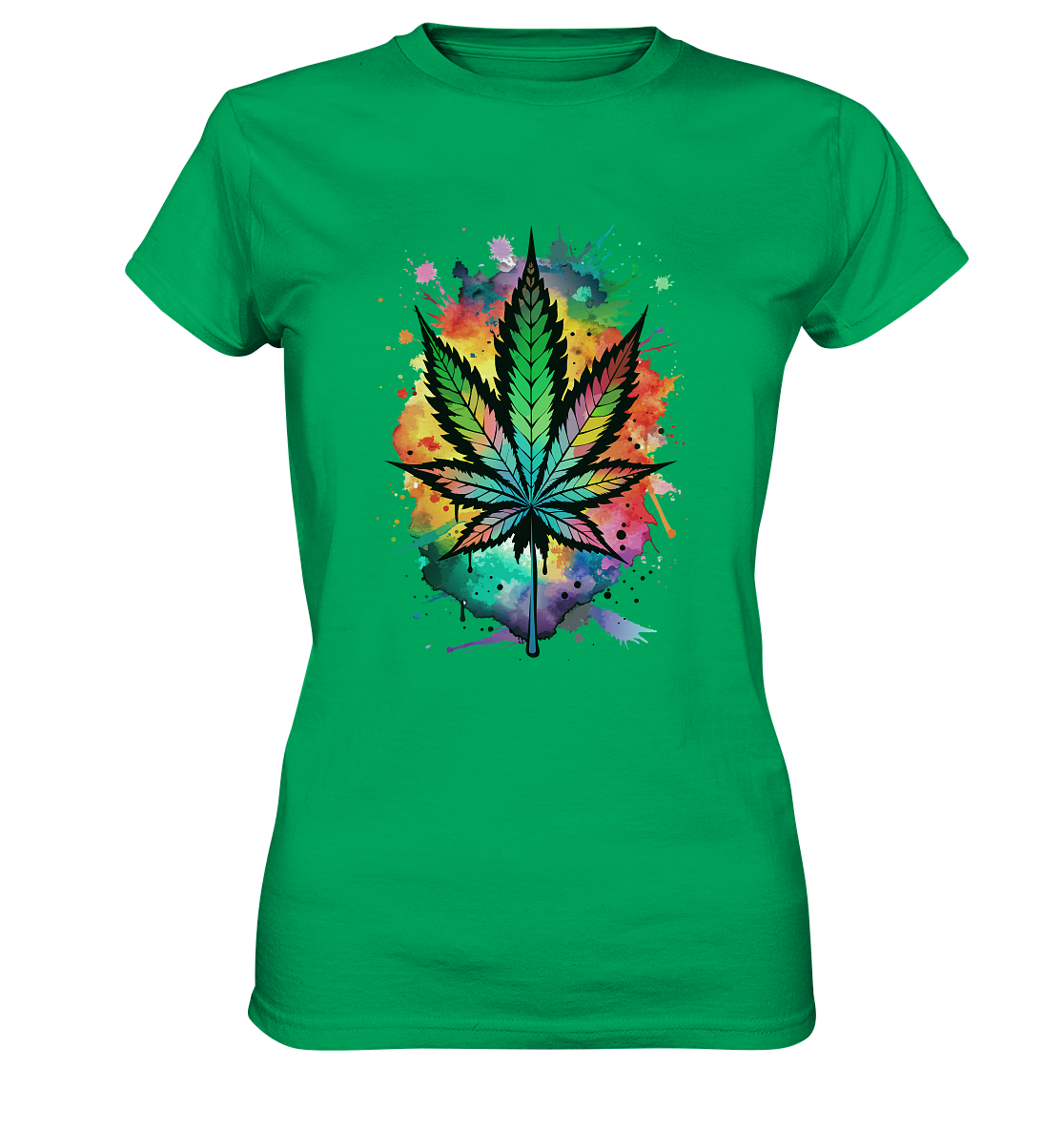 Color Leaf - Ladies Premium Shirt