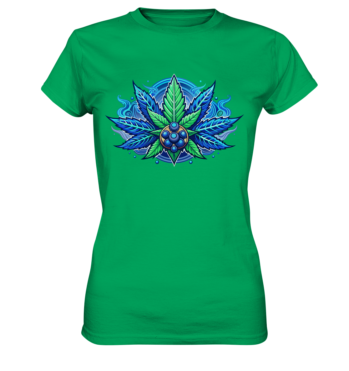 Blue Leaf - Ladies Premium Shirt