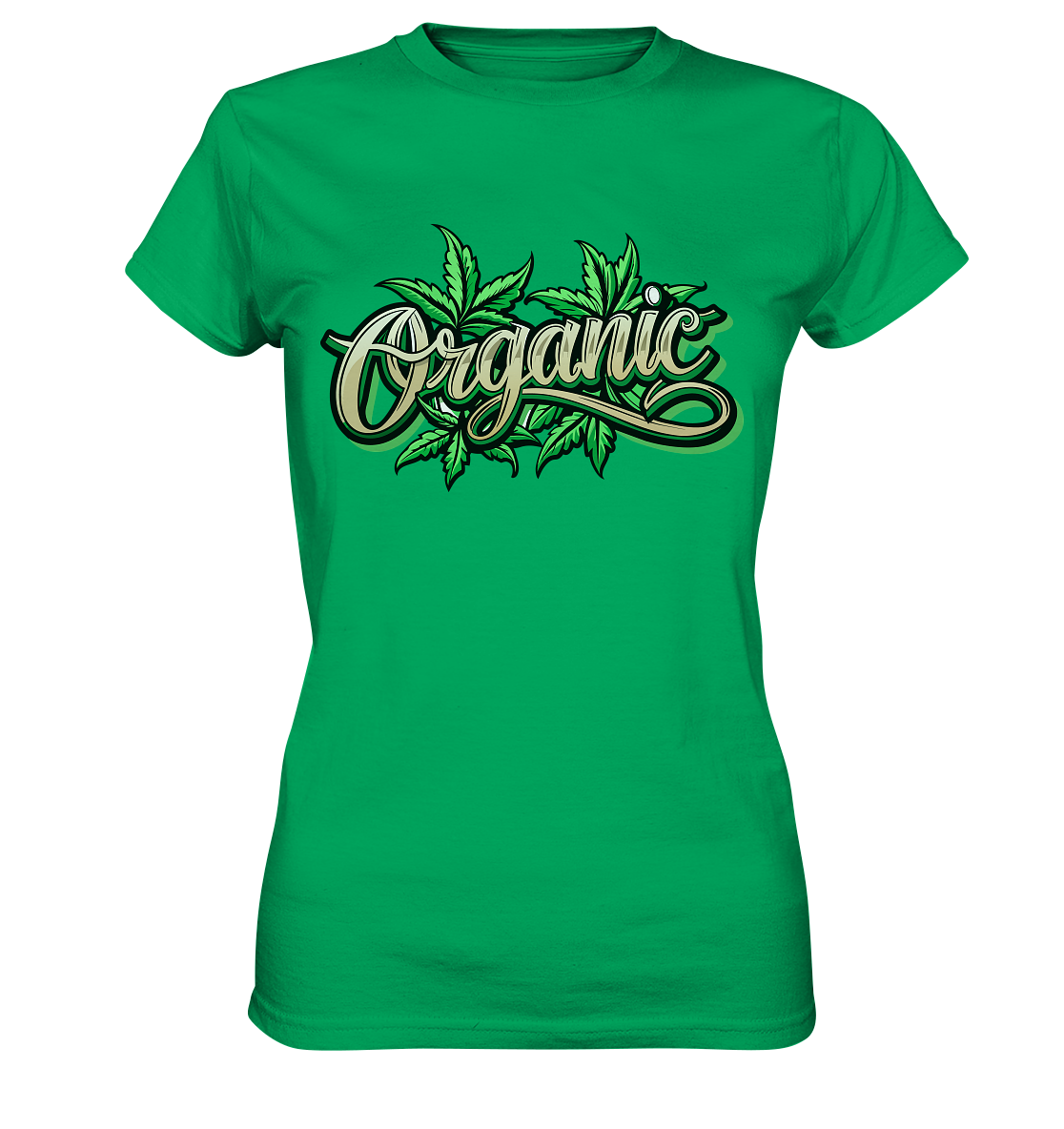 Organic Leaf - Ladies Premium Shirt