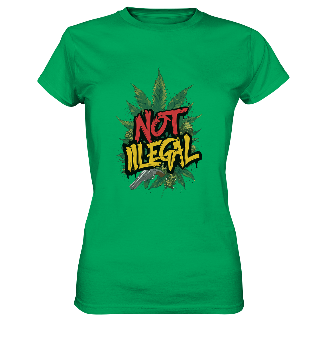 Not Illegal - Ladies Premium Shirt