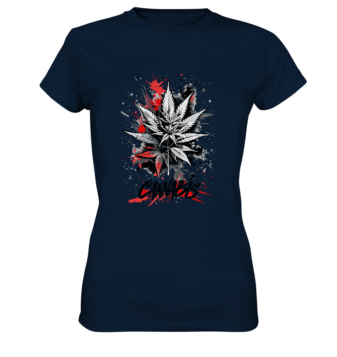 Red Cannabis - Ladies Premium Shirt