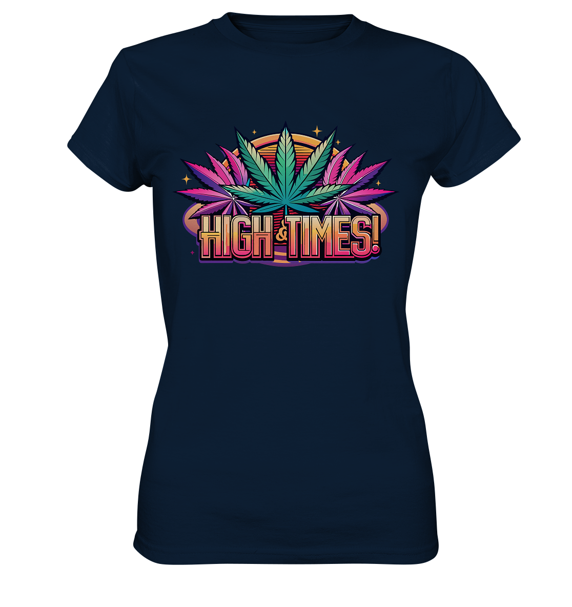 High Times Ufo - Ladies Premium Shirt