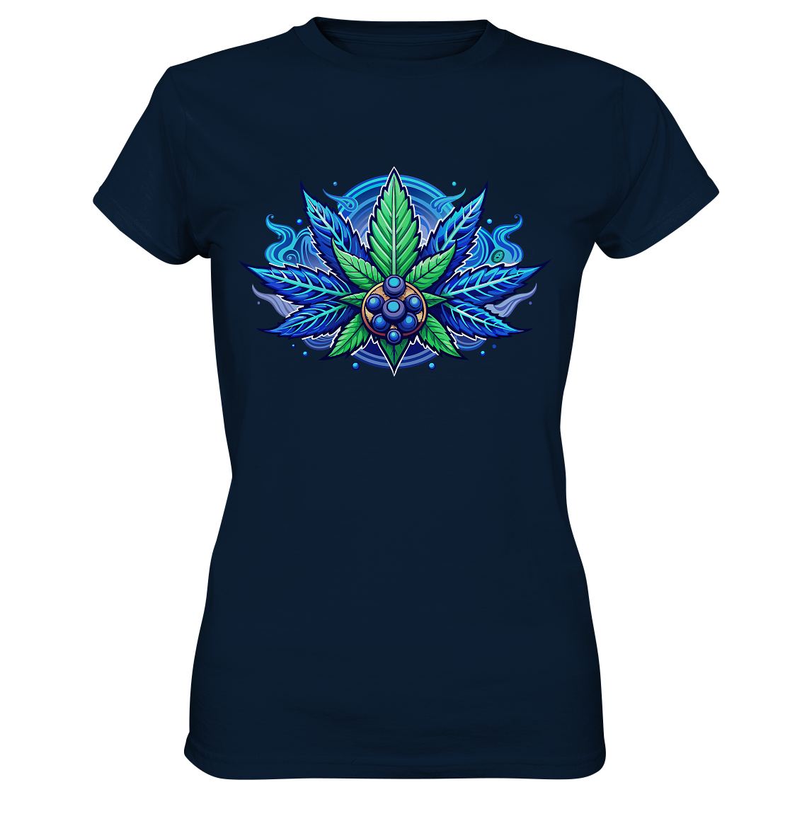 Blue Leaf - Ladies Premium Shirt