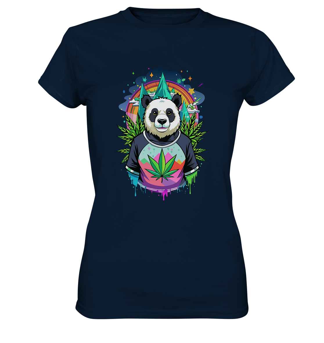 Panda Bear - Ladies Premium Shirt