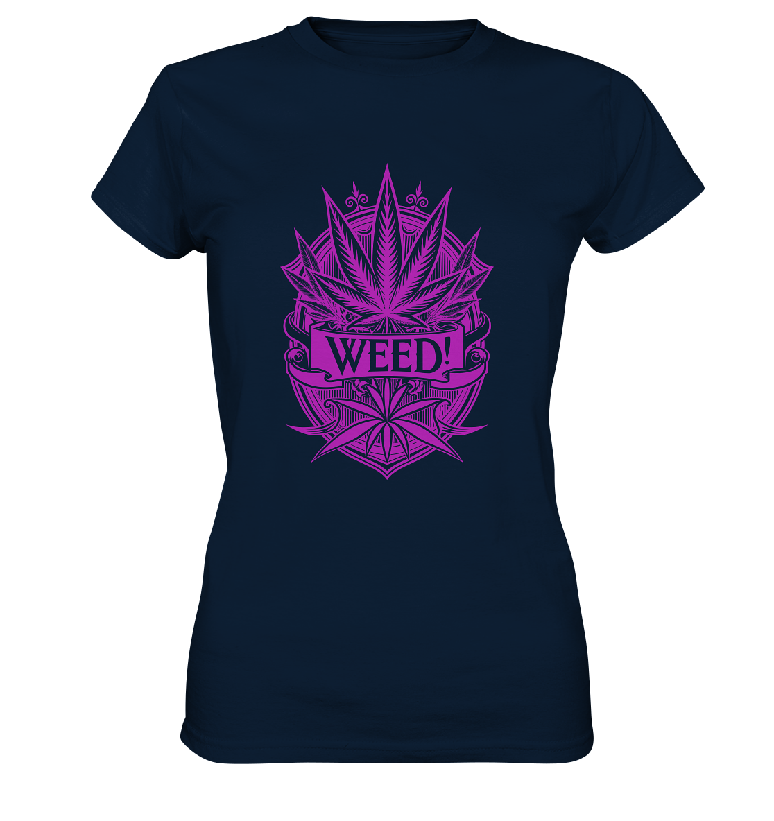 Pink Weed - Ladies Premium Shirt