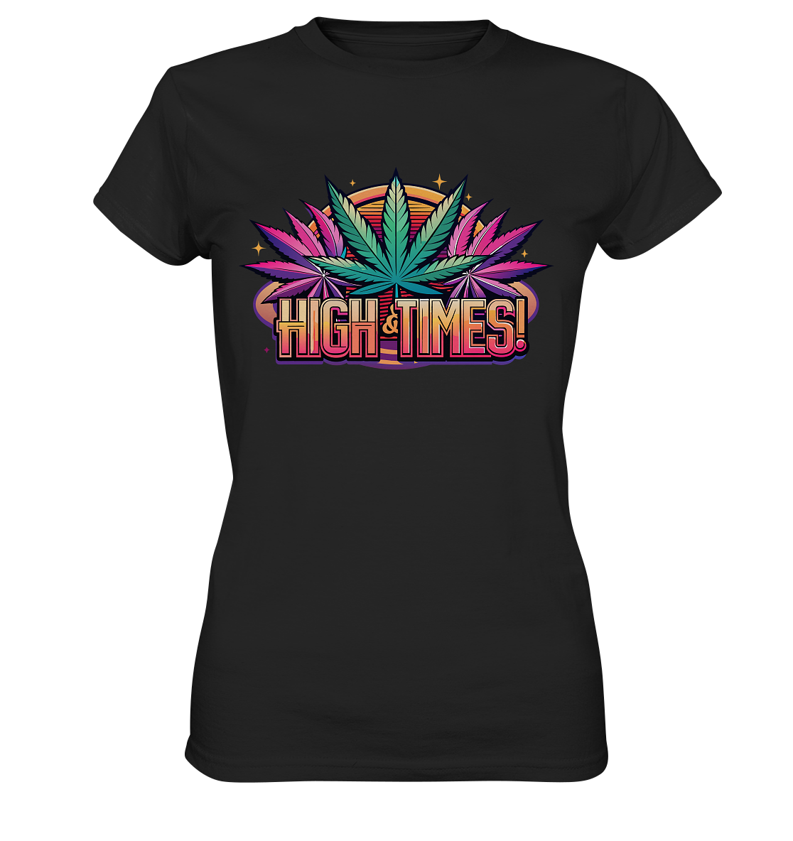 High Times Ufo - Ladies Premium Shirt