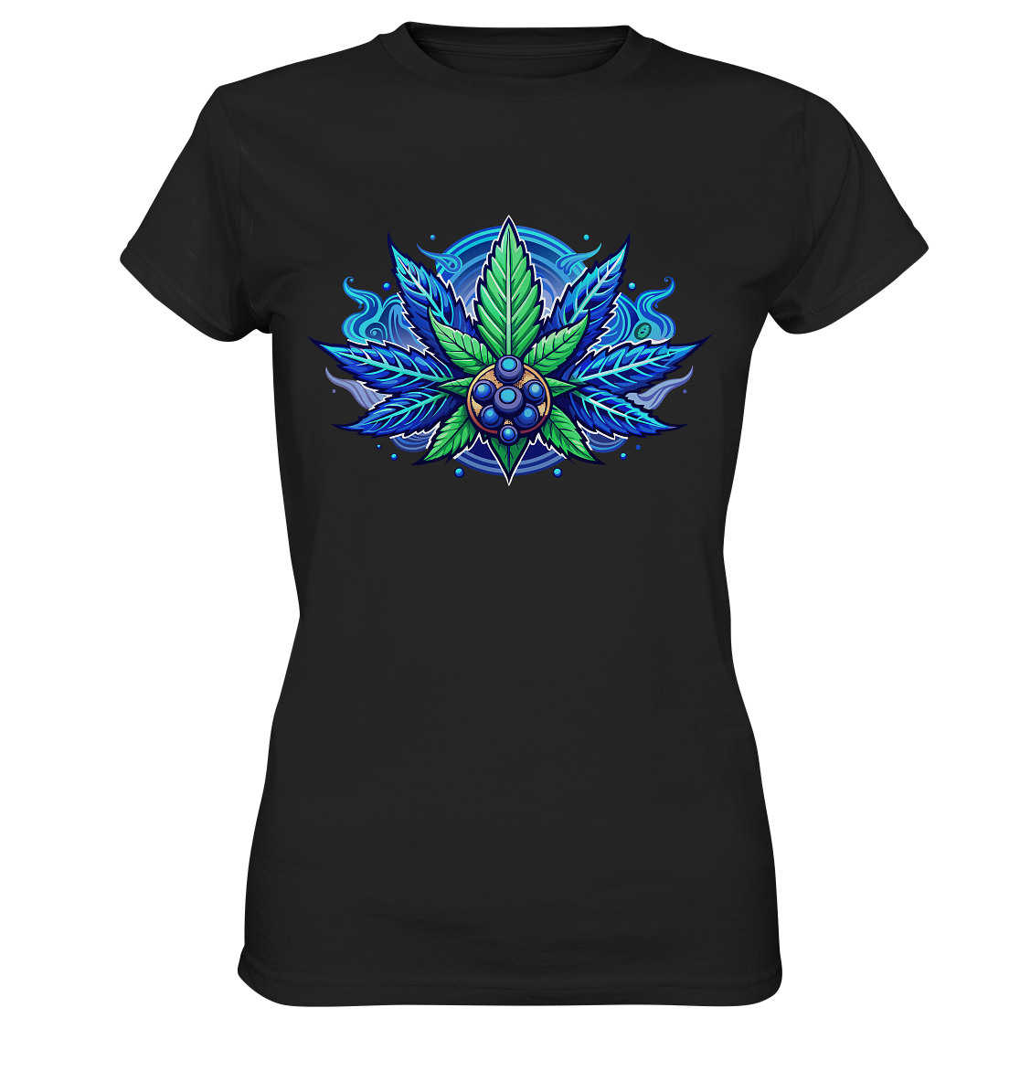 Blue Leaf - Ladies Premium Shirt