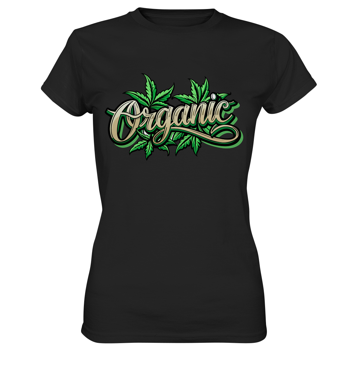 Organic Leaf - Ladies Premium Shirt