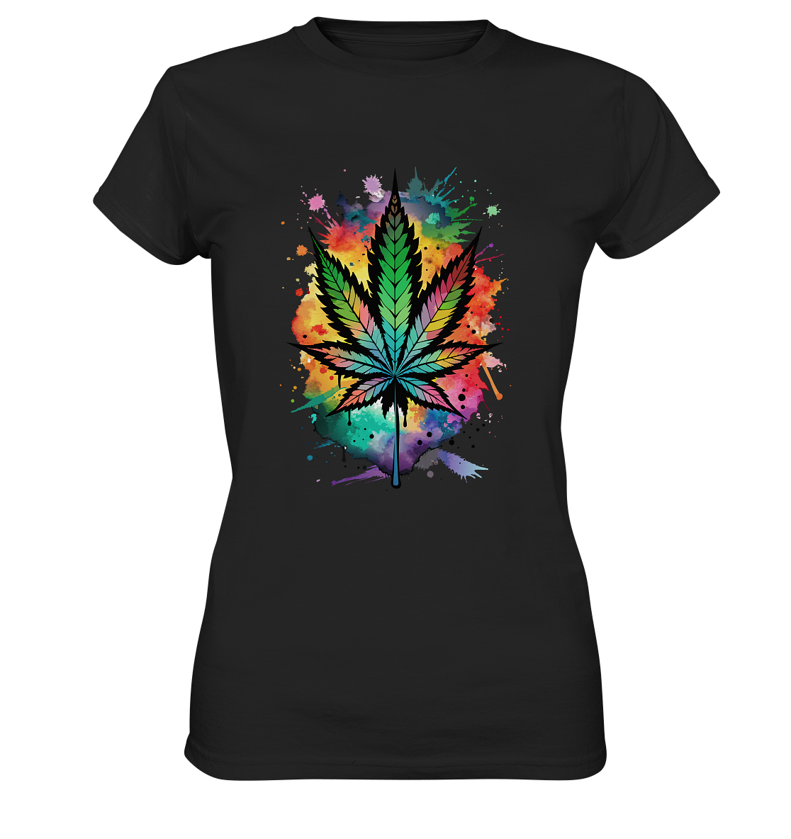 Color Leaf - Ladies Premium Shirt