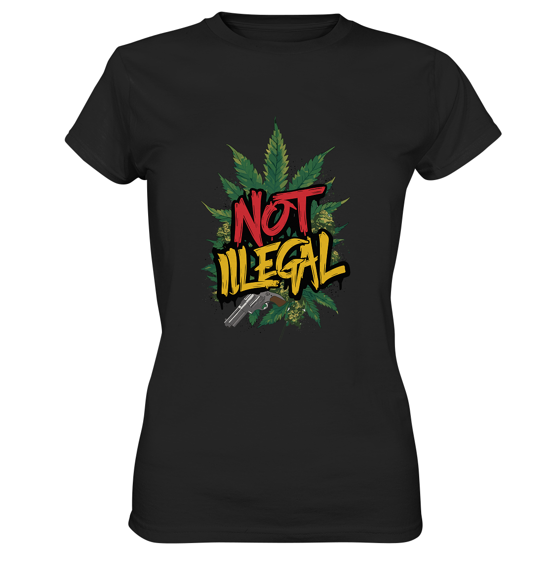 Not Illegal - Ladies Premium Shirt