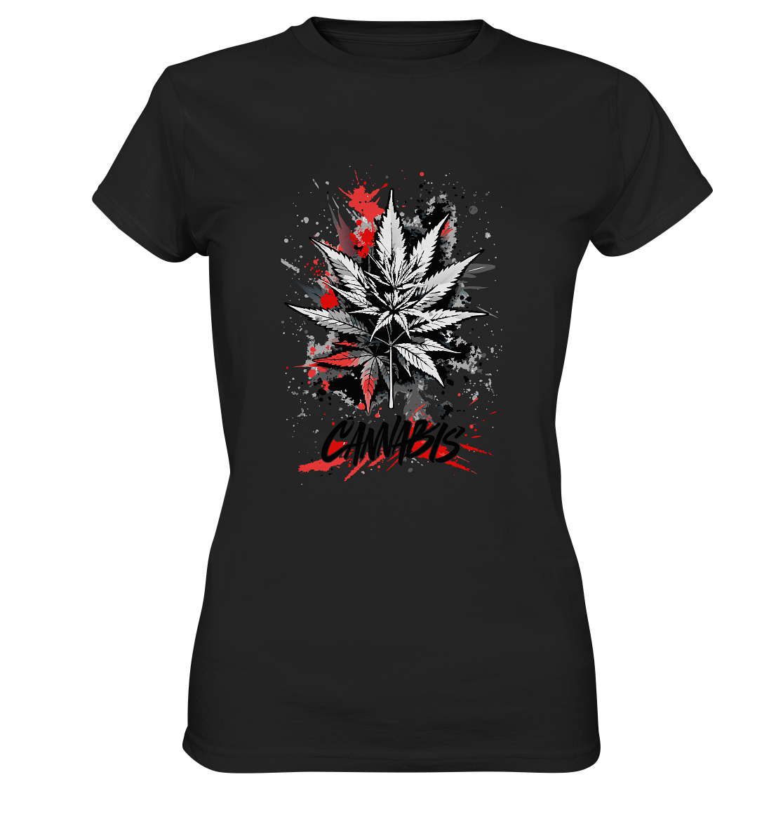 Red Cannabis - Ladies Premium Shirt